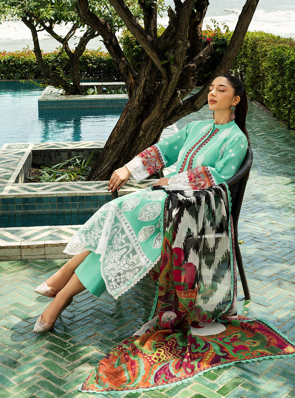 Zainab Chottani | Chikankari 25 | Rayne - 12B - Riwayat-e-Khas