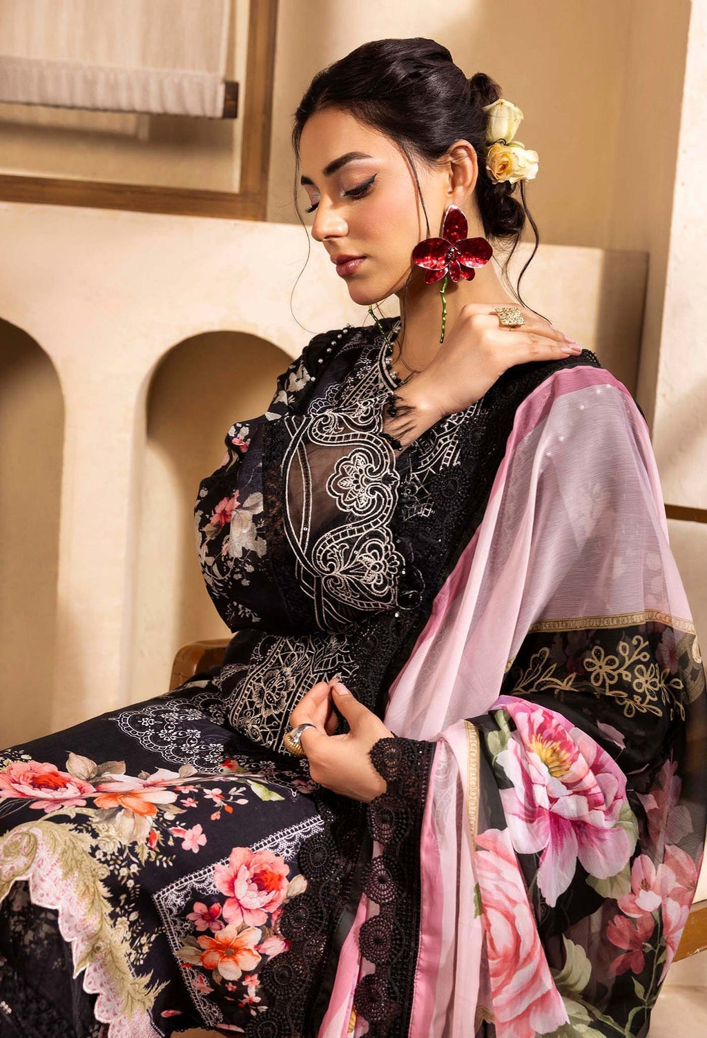 Adans Libas | Chantelle Print Lawn | CHANTELLE 99951