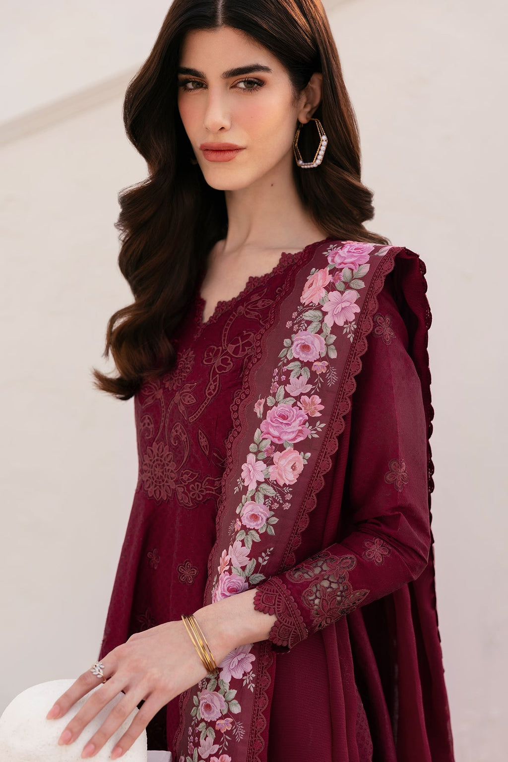 Baroque | Edit Lawn’26 | EMBROIDERED LAWN EL-D05 UNSTITCHED