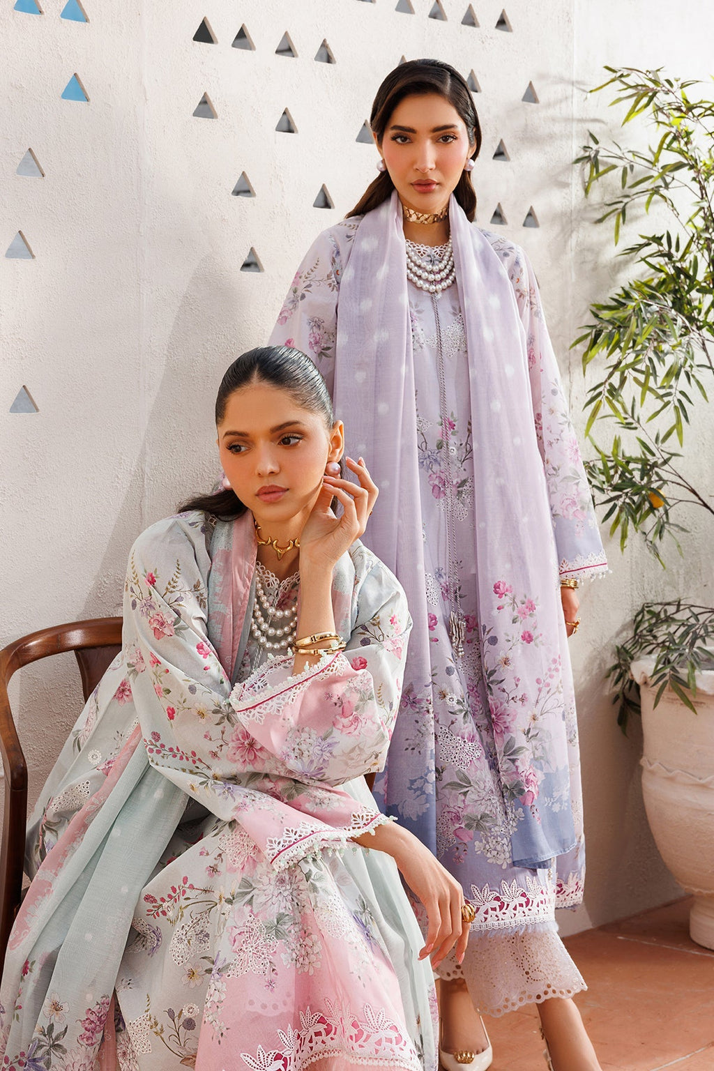 Baroque | Embroidered Lawn | SF-4395