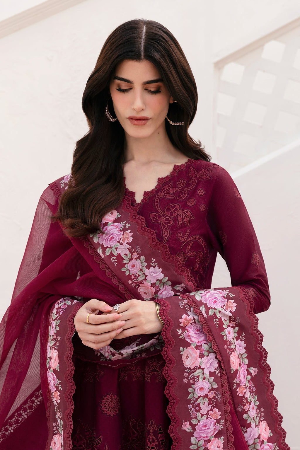 Baroque | Edit Lawn’26 | EMBROIDERED LAWN EL-D05 UNSTITCHED