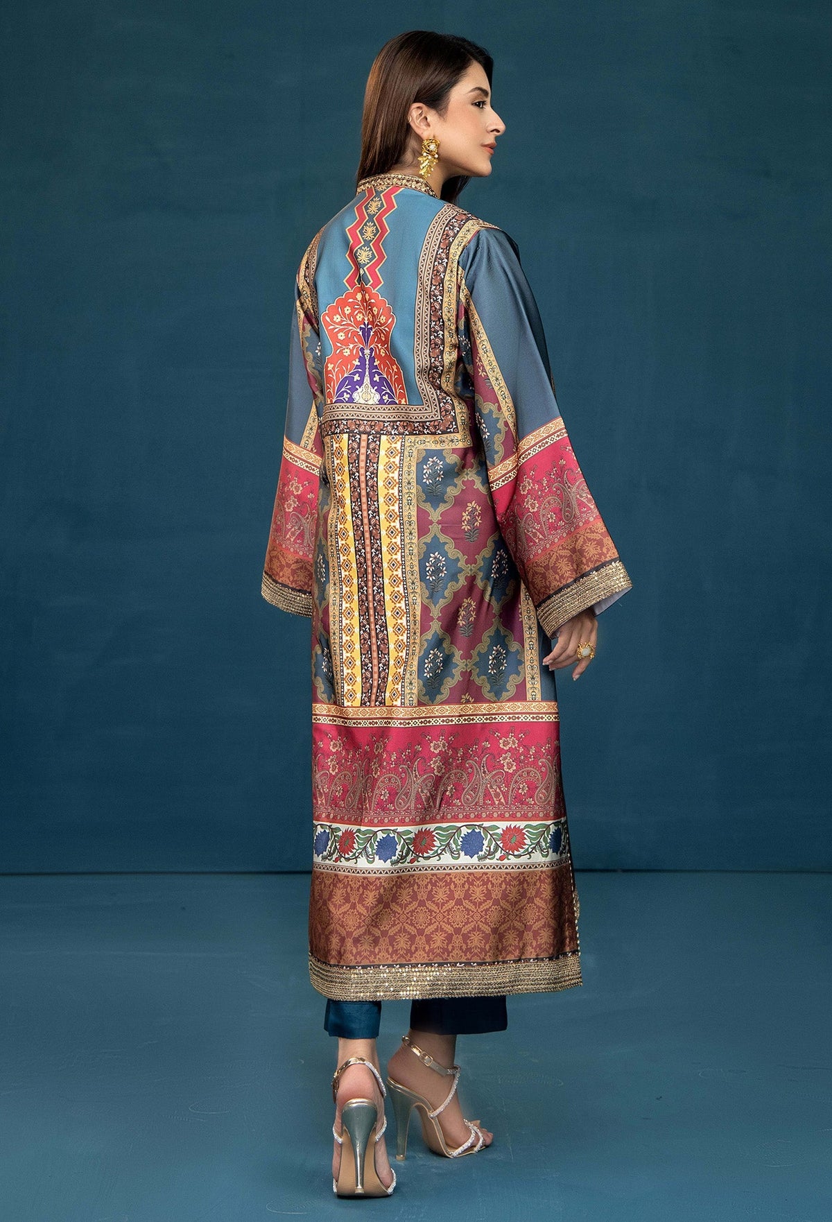 Adans Libas | Silk Shirt | SILK SHIRT-1PC  7620 - 4