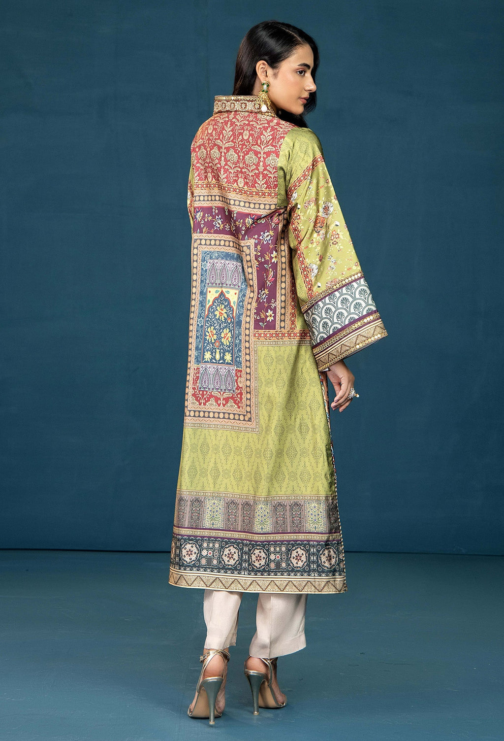 Adans Libas | Silk Shirt | SILK SHIRT-1PC  7628 - 3