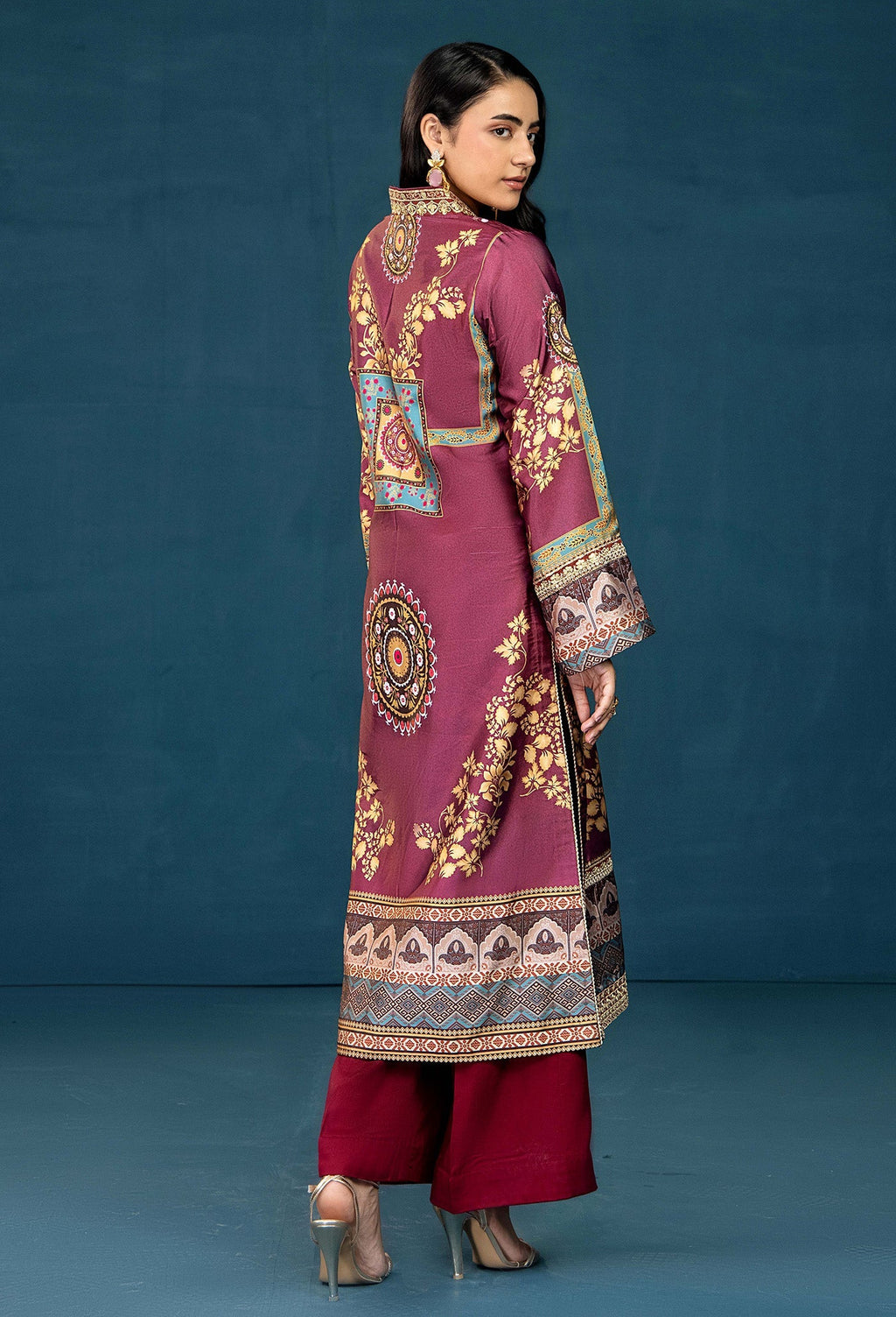 Adans Libas | Silk Shirt | SILK SHIRT-1PC  7629 - 4