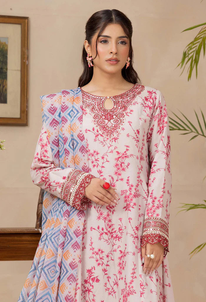 Adans Libas | Adans Embroidered satin | Satin Lawn 828212