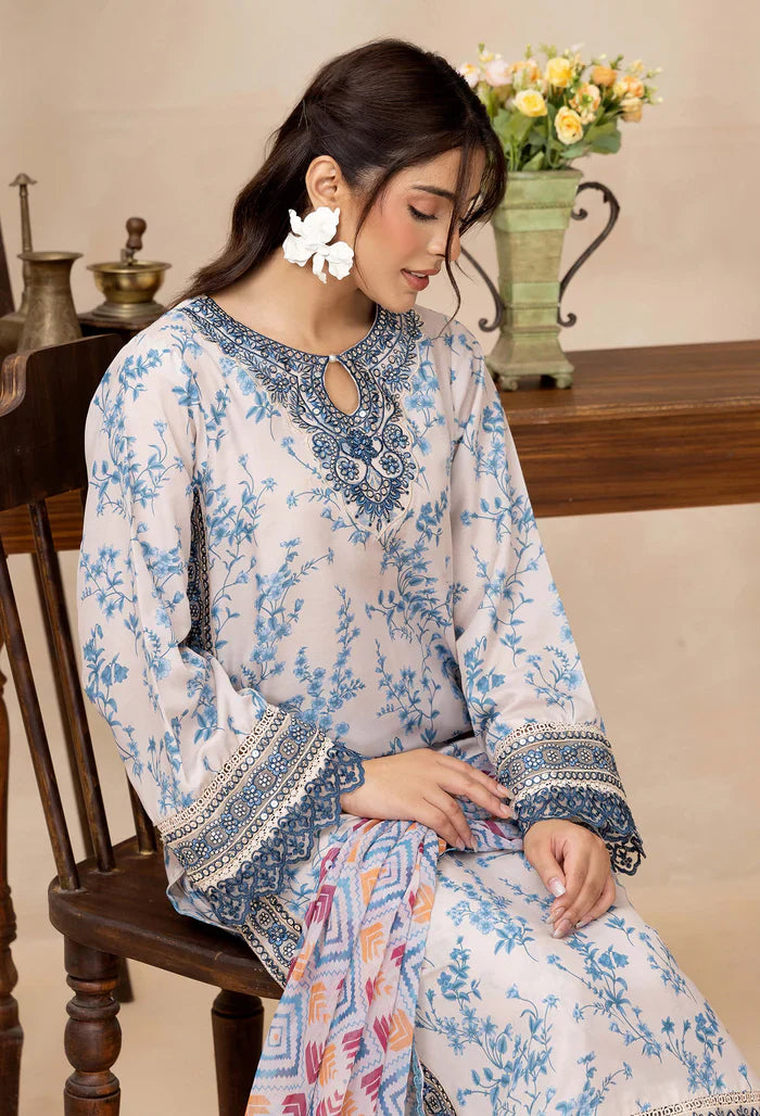Adans Libas | Adans Embroidered satin | Satin Lawn 828213