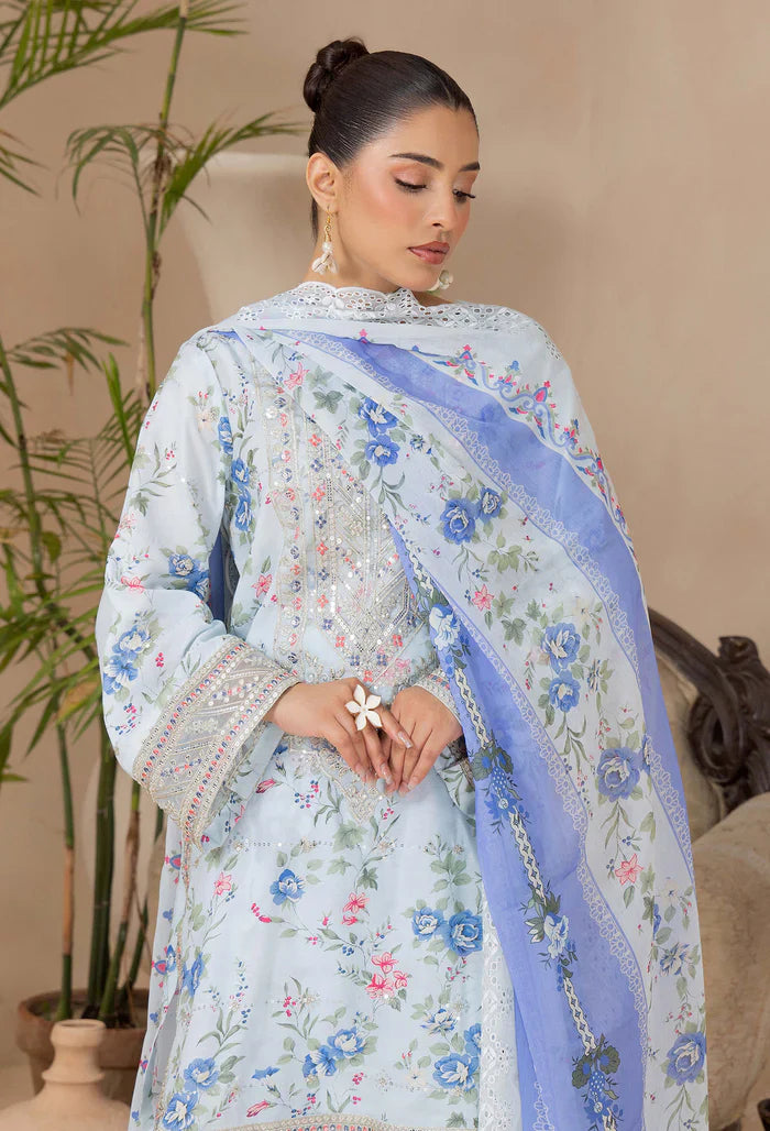 Adans Libas | Adans Embroidered satin | Satin Lawn 828214