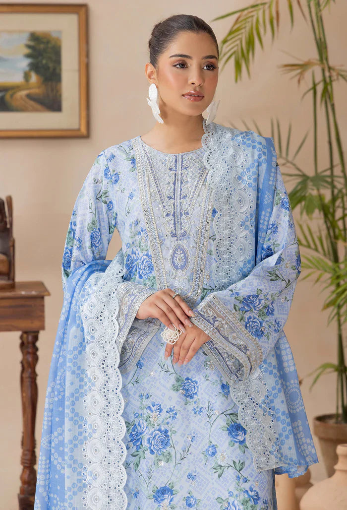 Adans Libas | Adans Embroidered satin | Satin Lawn 828216