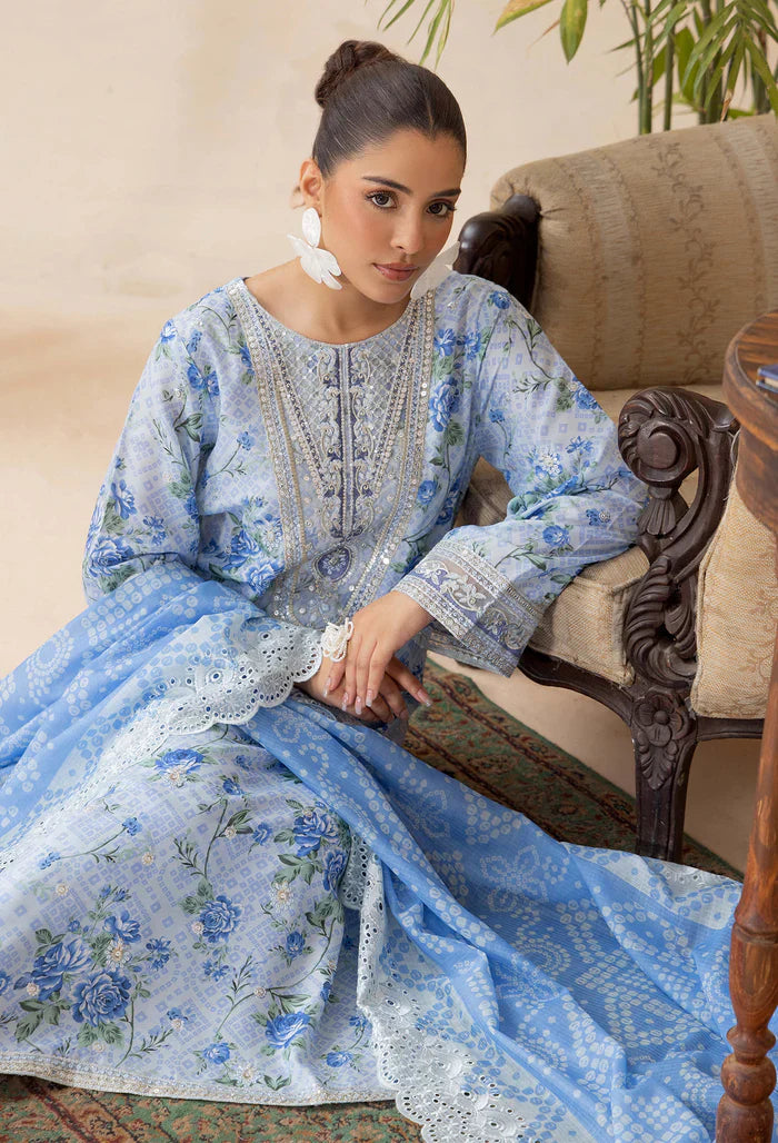 Adans Libas | Adans Embroidered satin | Satin Lawn 828216