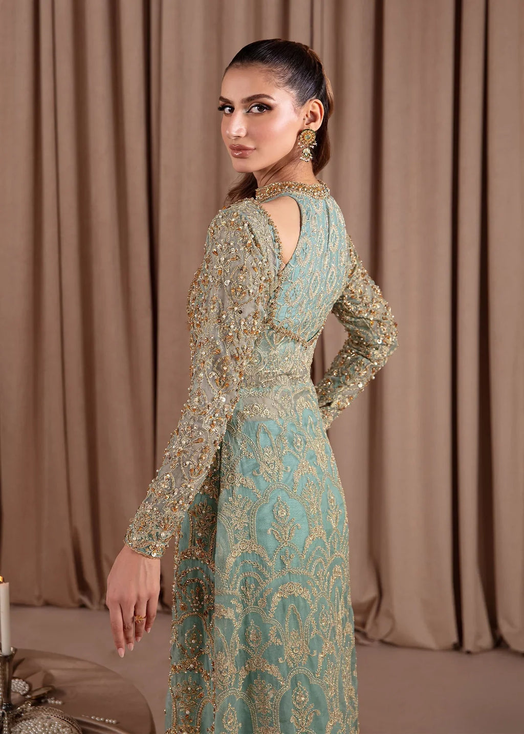 Kanwal Malik | Elara Collection 24 | Aquamarine
