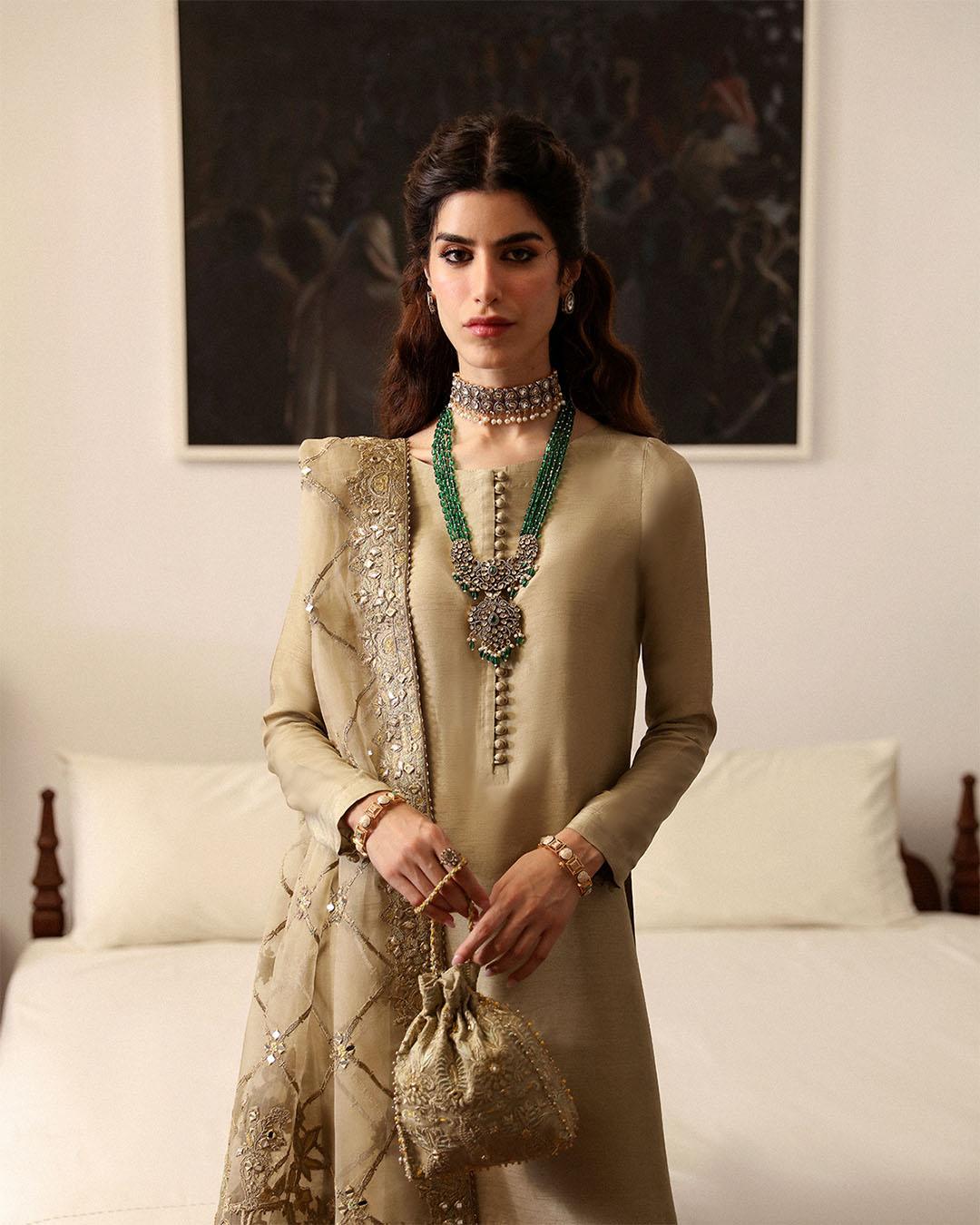 Faiza Saqlain | FS Luxe Mehermah | Nainsi - House Of Anaya