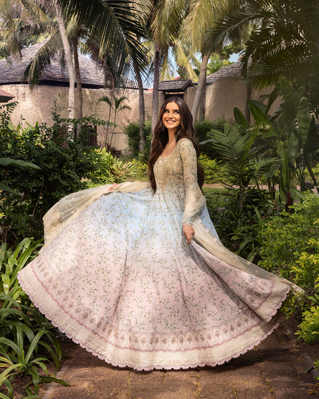 Faiza Saqlain | Zinnia Lawn 25 | Freesia - Riwayat-e-Khas