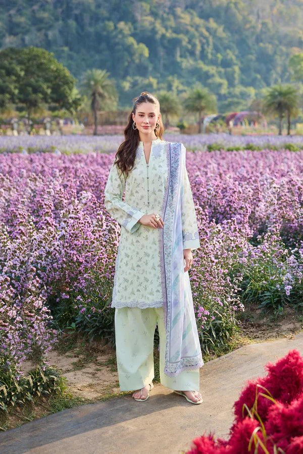 Farasha | Printed Essentials’26 | Mint Petaline