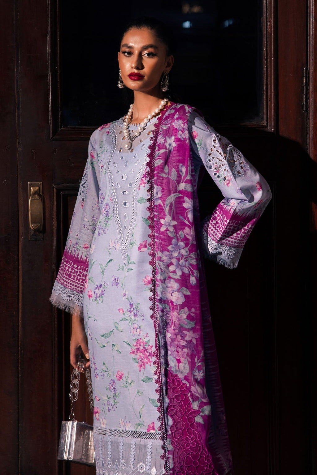 Nureh | Glam Girl Lawn | GL-17 - Riwayat-e-Khas