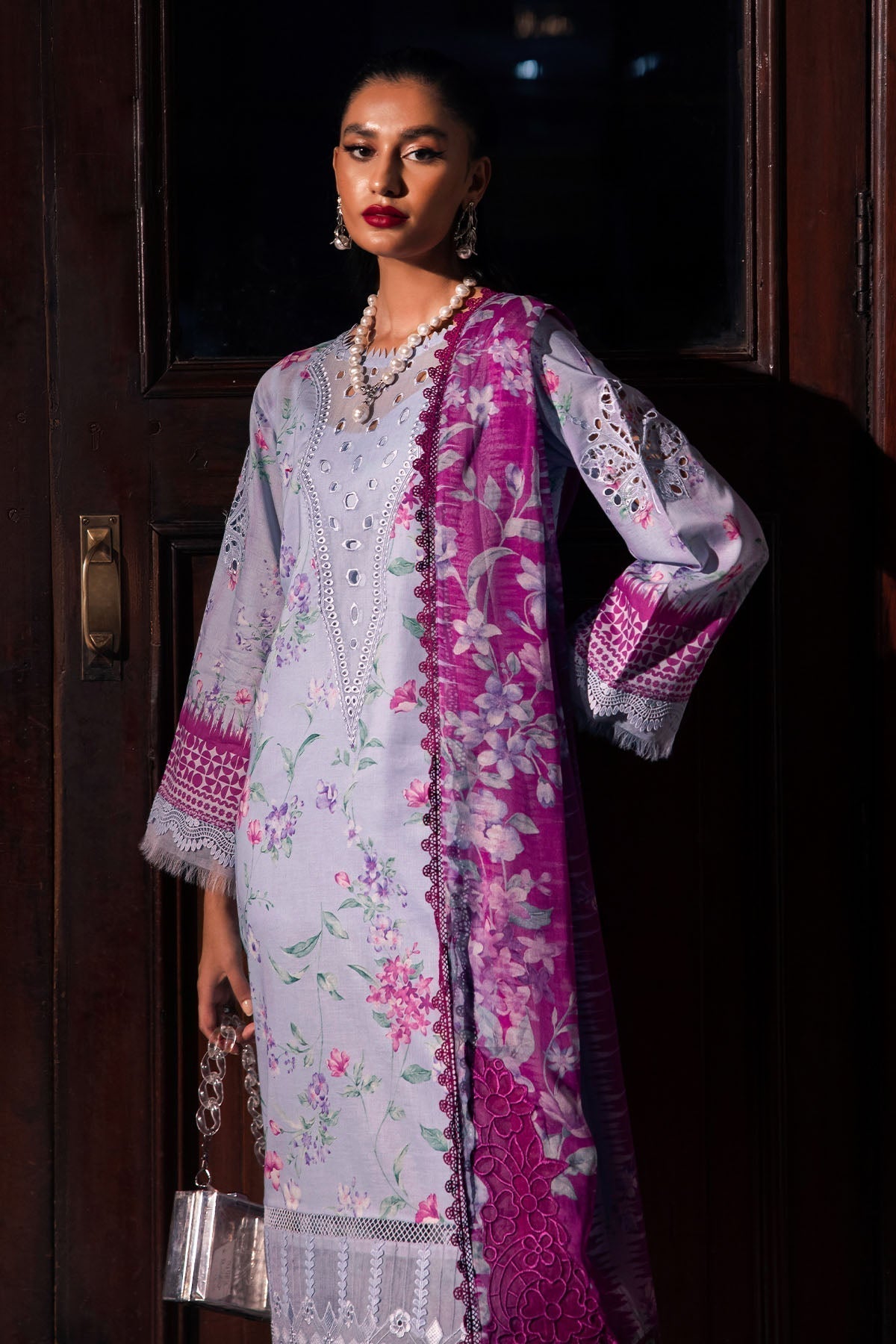 Nureh | Glam Girl Lawn | GL-17 - Riwayat-e-Khas