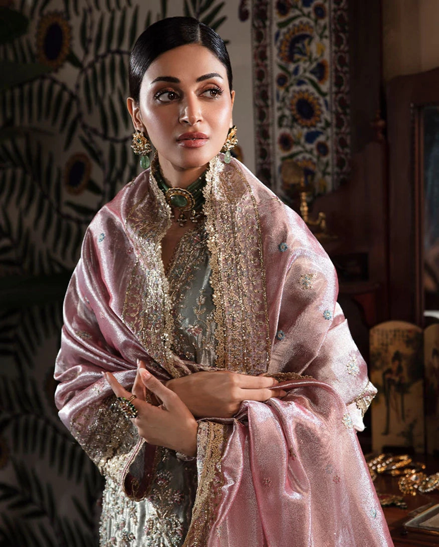 Mushq | Sunehri Lama Silk | Amaya