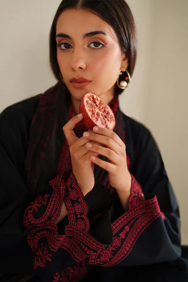 Farasha | Summer Weaves Embroidered lawn'26 | Floral Flame