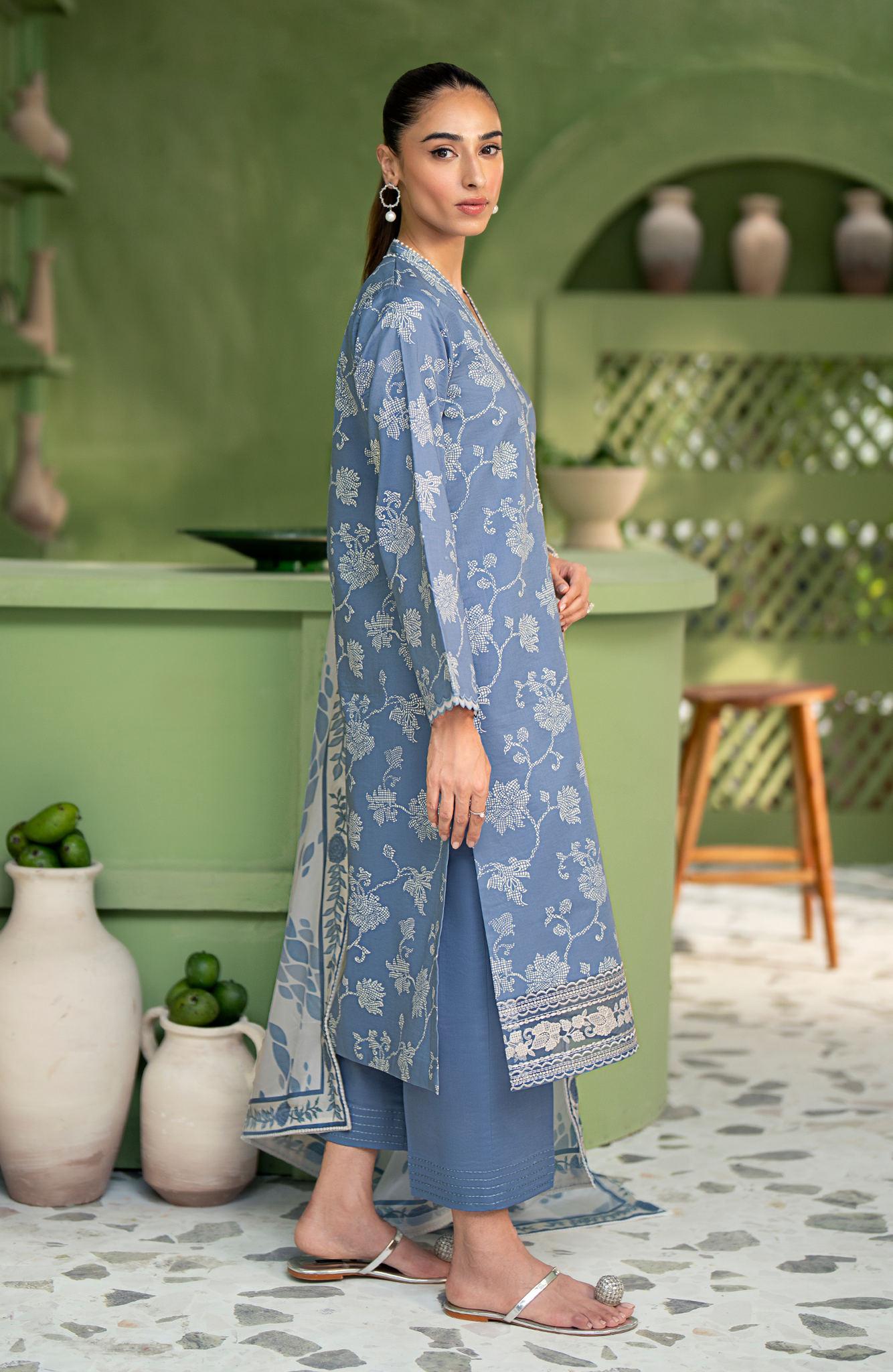 Seran | Artisan Lawn 25 | AEGEAN - Riwayat-e-Khas
