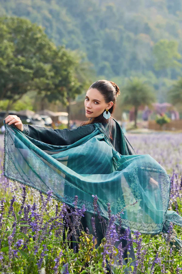 Farasha | Printed Essentials’26 | Teal Aura
