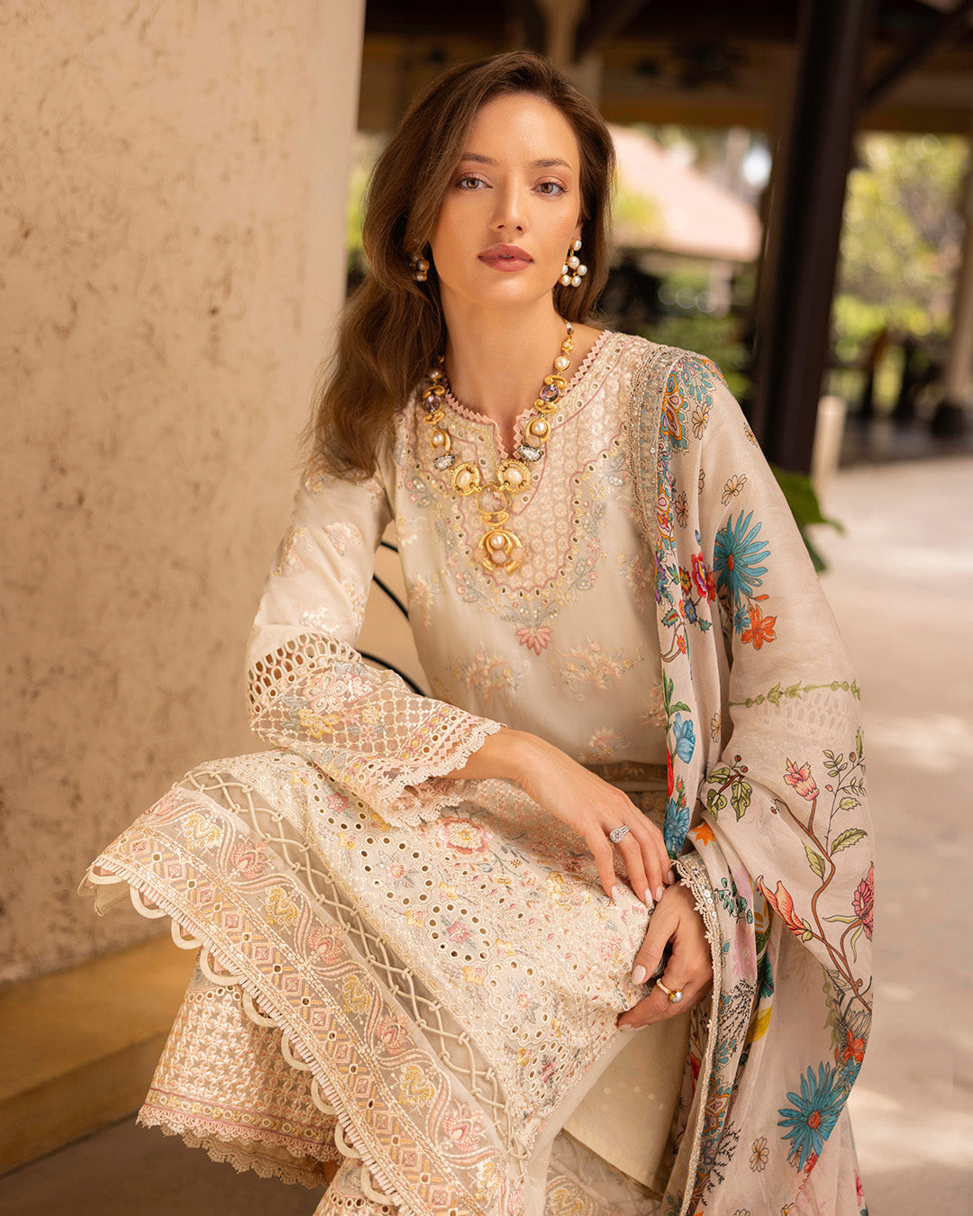 Faiza Saqlain | Zinnia Lawn 25 | Delilah