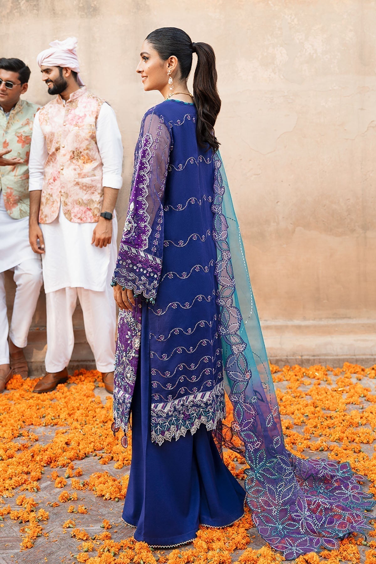 Nureh | Jhoomro Wedding Formals | Neelum - House Of Anaya