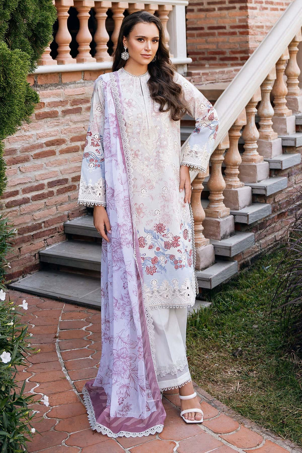 Afrozeh | Damask The Holiday Edit 25 | Opaline B - Riwayat-e-Khas