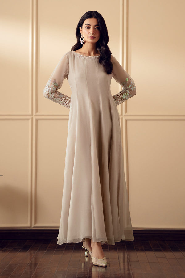 Baroque | Luxury Pret 25 | EMBROIDERED CHIFFON PR-893