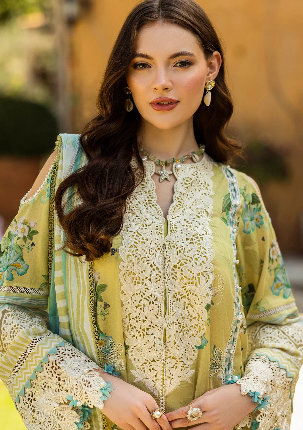 Elaf Premium | Print Chikankari 25 | ELK-07A ALLURE