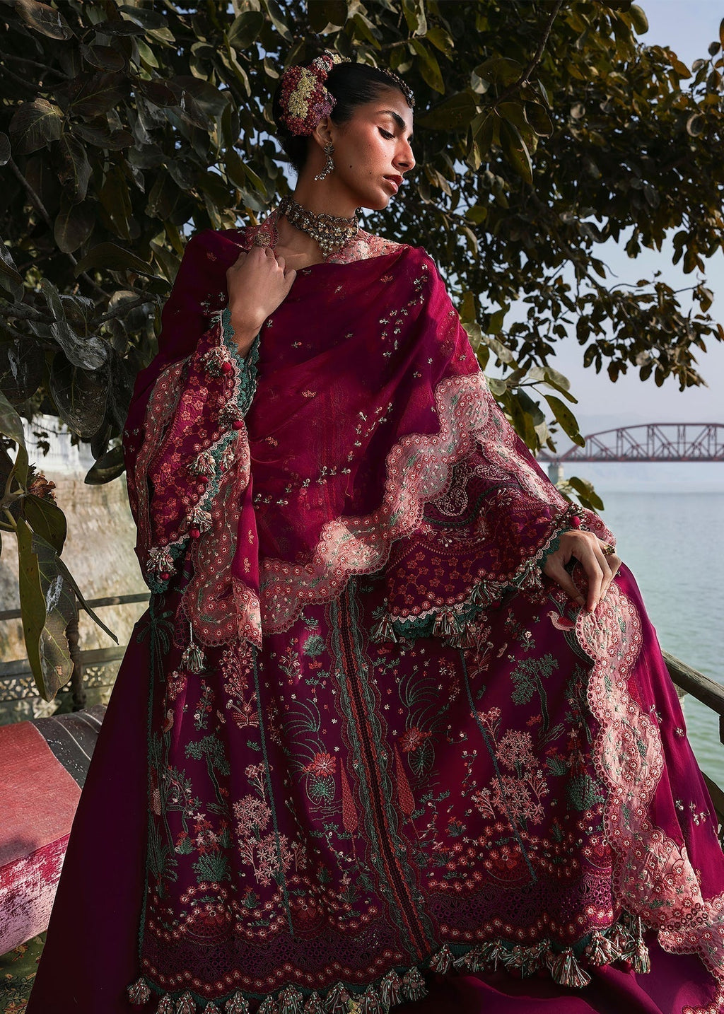 Hussain Rehar | Kalabagh Luxury Lawn 26 | Anjas