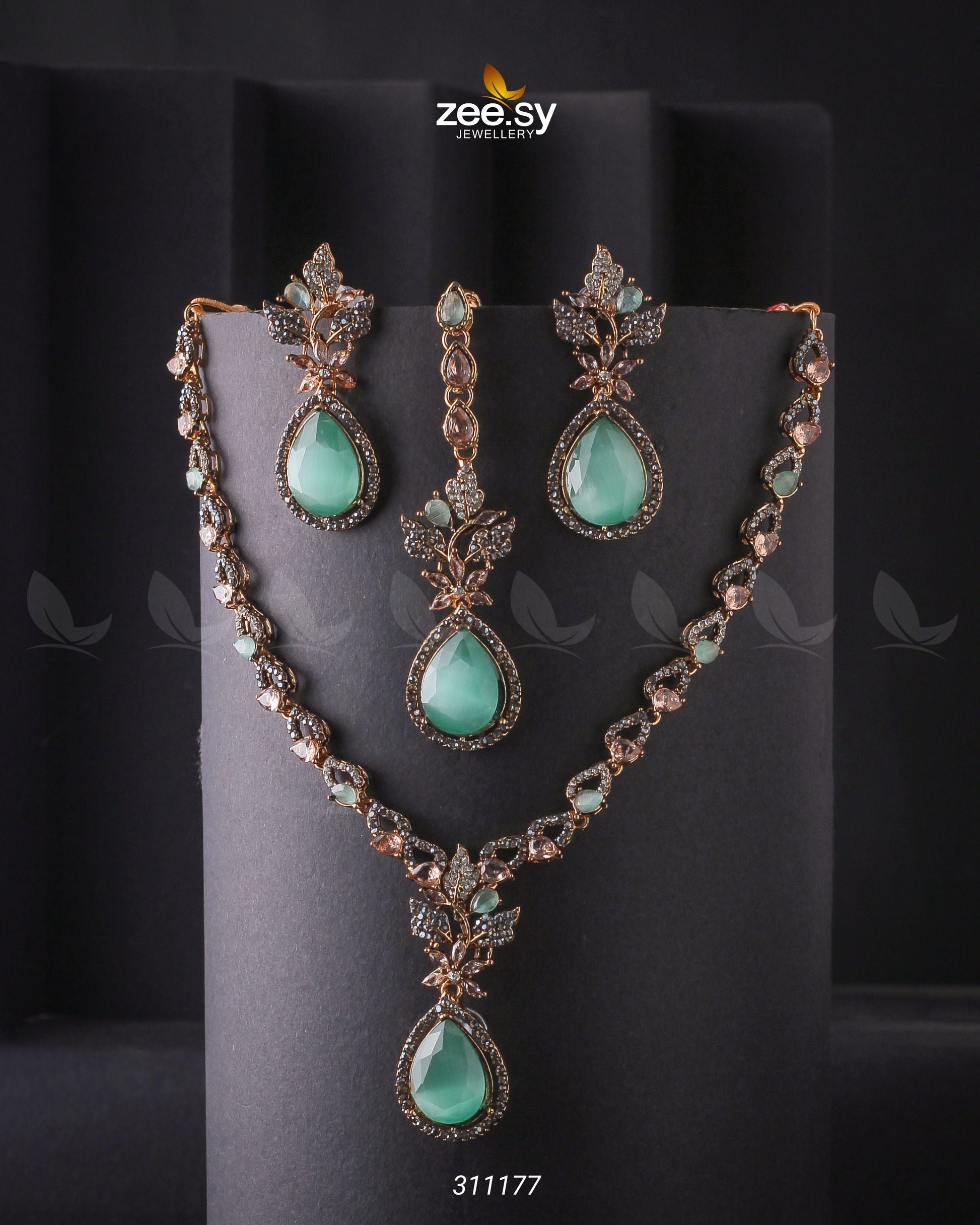 Opal Necklace Set - Libasekhas