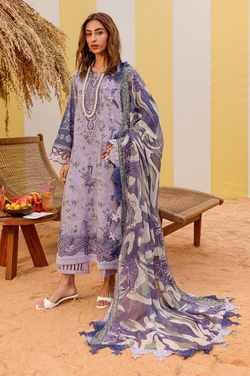 Nureh | Gardenia Lawn 25 | NSG-184 - Riwayat-e-Khas