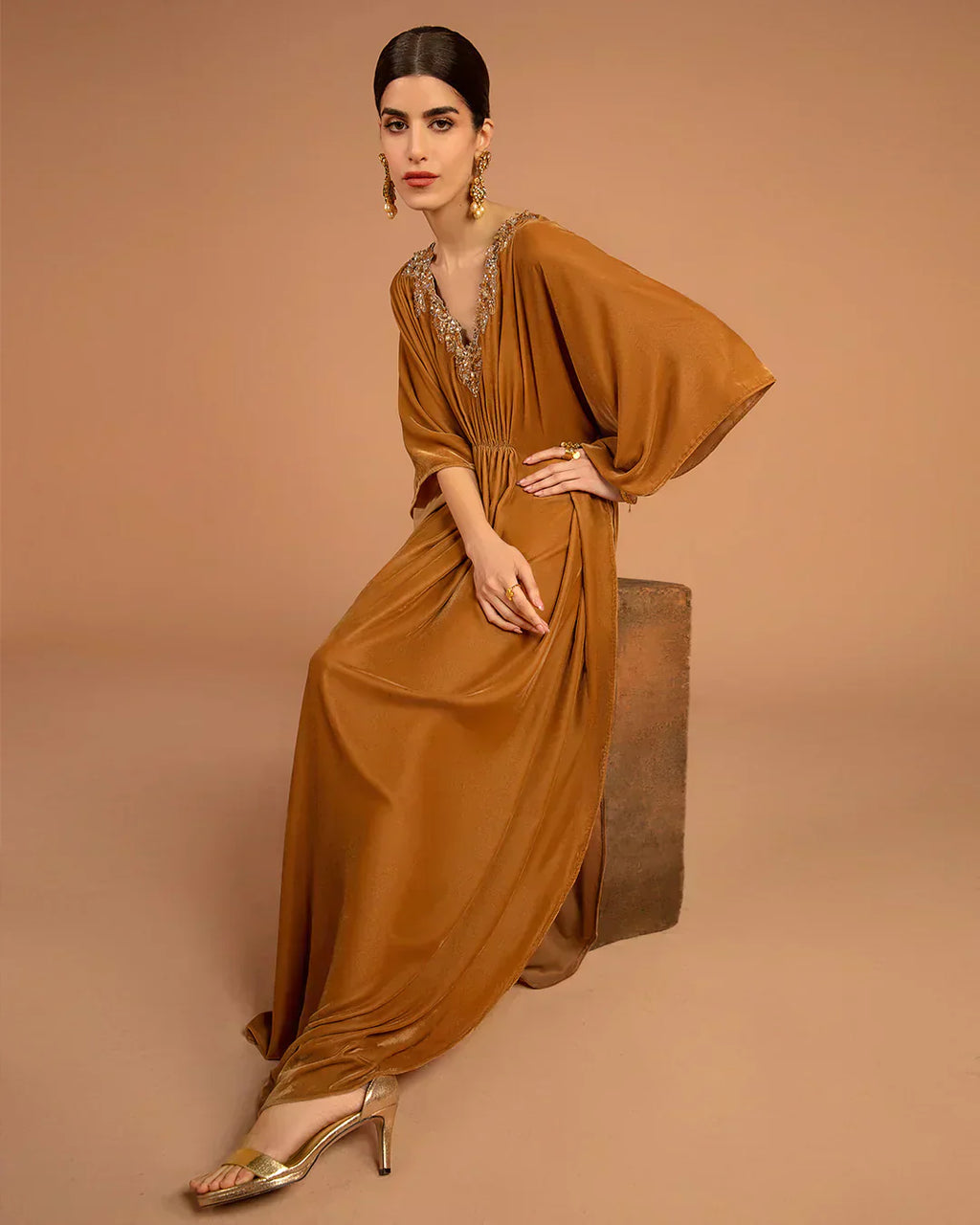 Faiza Saqlain | Aleira Evening Edit 24 | Altin - House Of Anaya