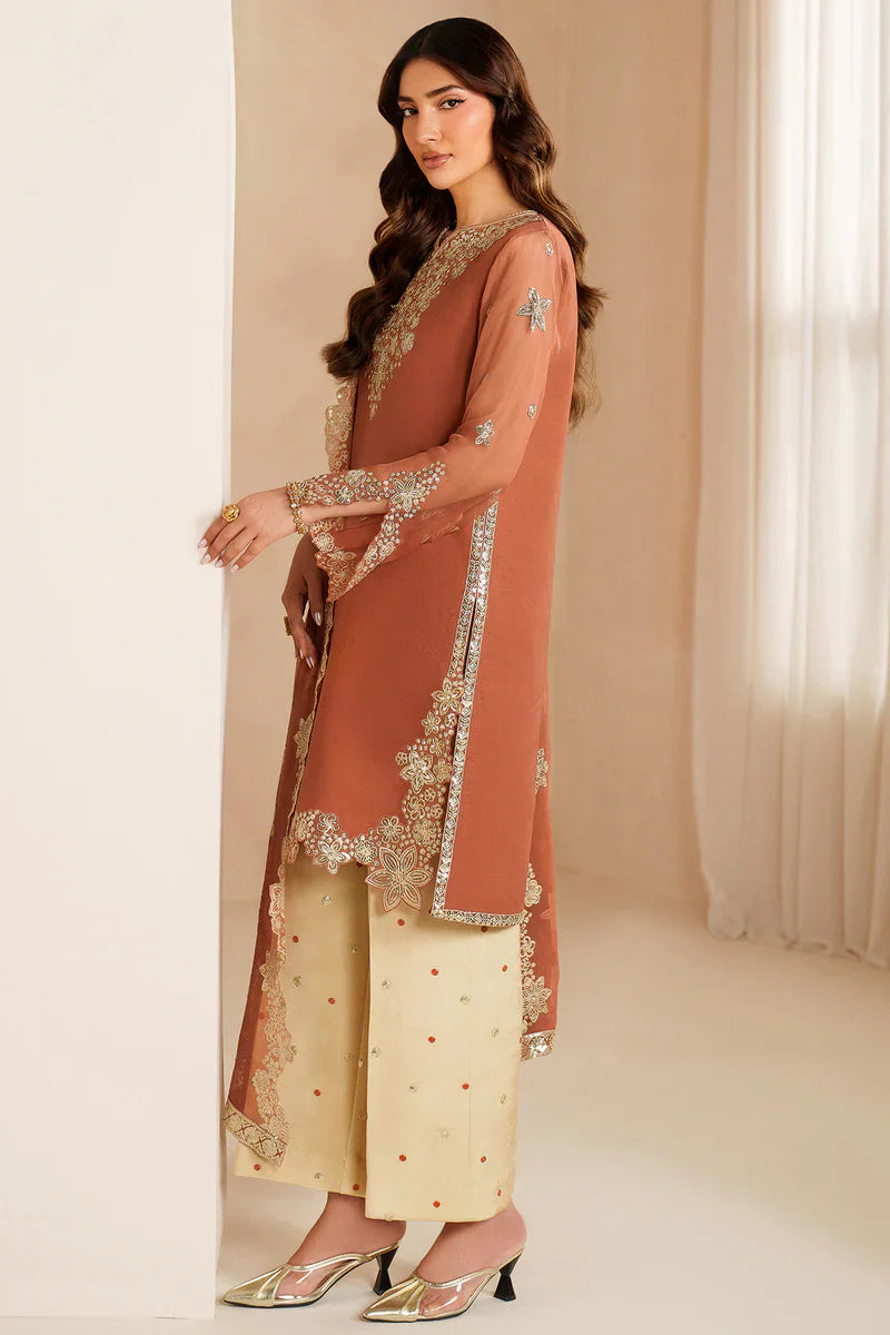 Farasha | STITCHED FORMALS ’26 | Warm Saffron