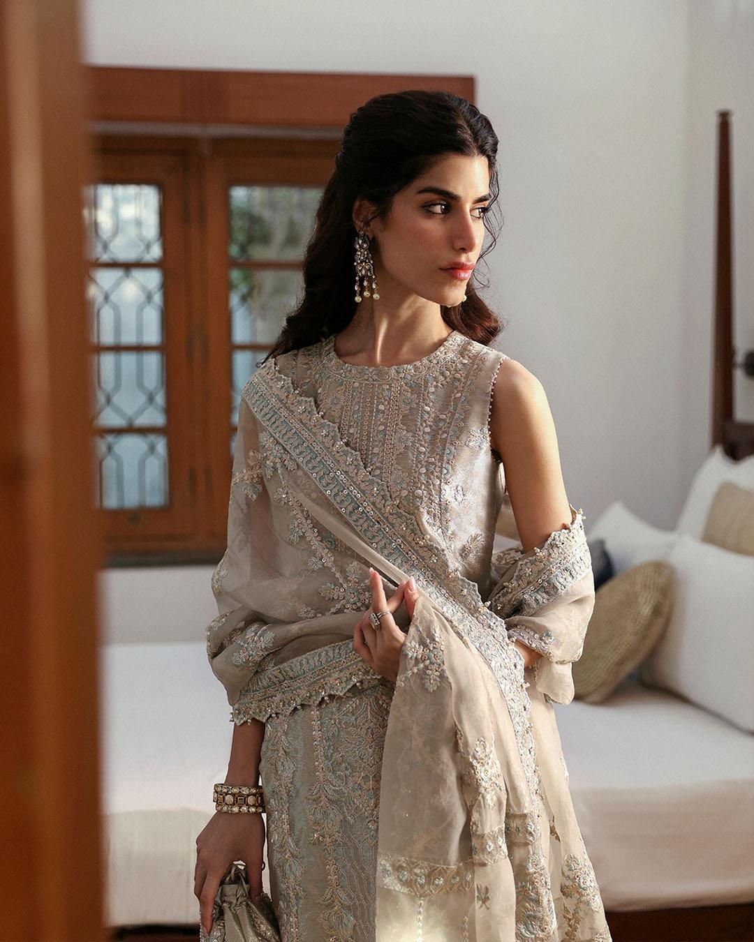 Faiza Saqlain | FS Luxe Mehermah | Damaris - House Of Anaya