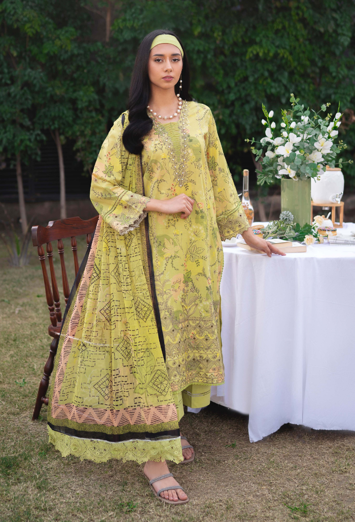 Humdum | Gardenia Lawn 24 | Printkari Lawn PLG 09 - House Of Anaya