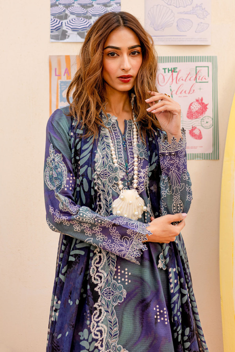 Nureh | Gardenia Lawn 25 | NSG-186 - Riwayat-e-Khas