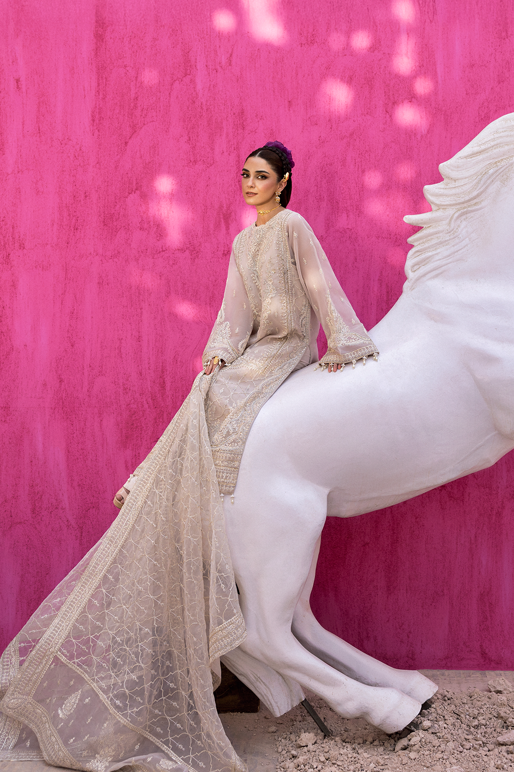 Emaan Adeel I The Empress Wedding Formals I LUMESSE