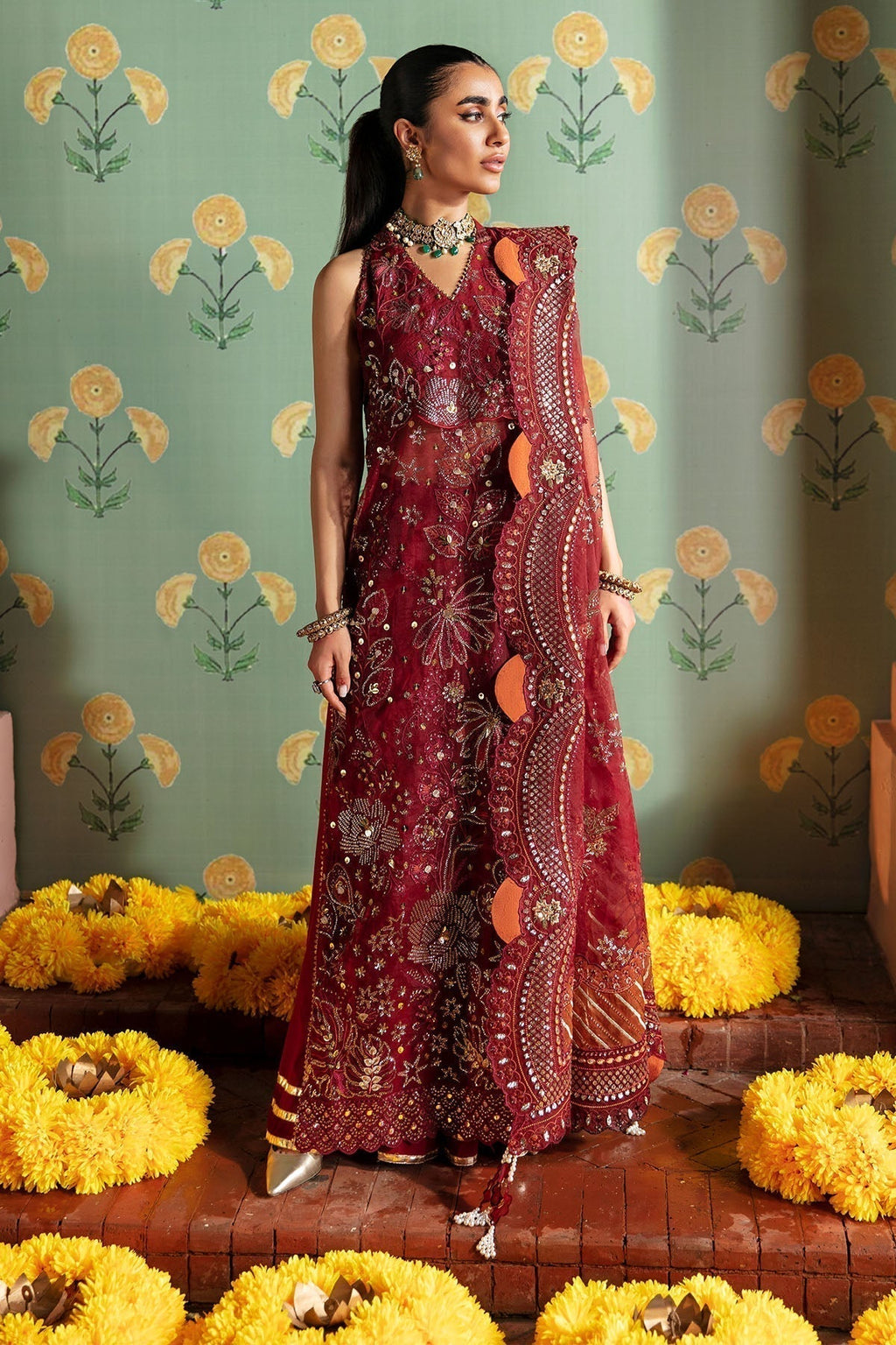 Nureh | Jhoomro Wedding Formals | NL-53 - MAHRO - Riwayat-e-Khas