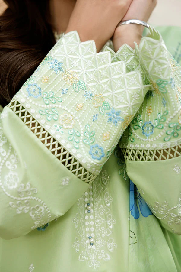 Farasha | Summer Weaves Embroidered lawn'26 | Summer Mist