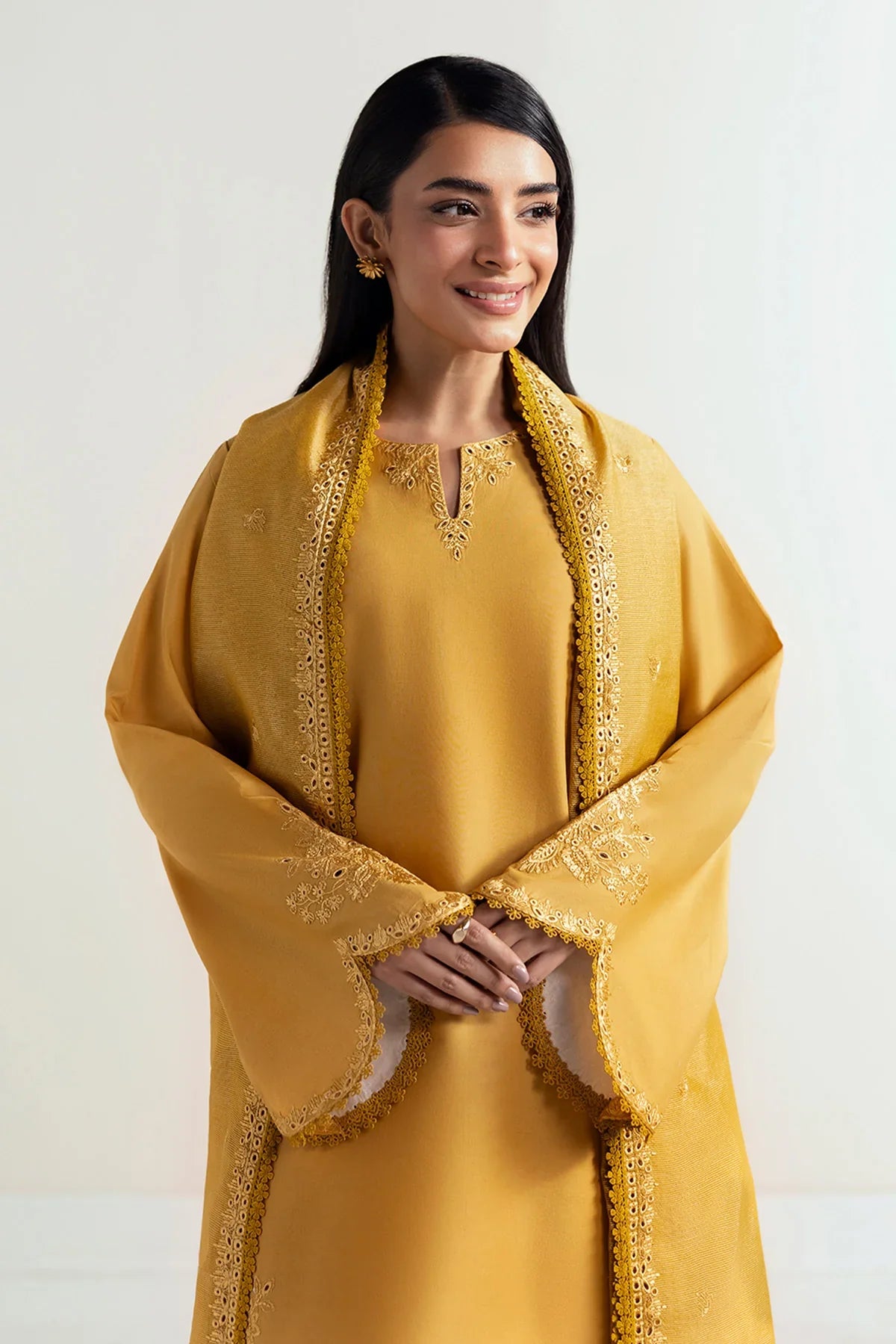 Afrozeh | Basic Pret 25 | Honeydew Hues