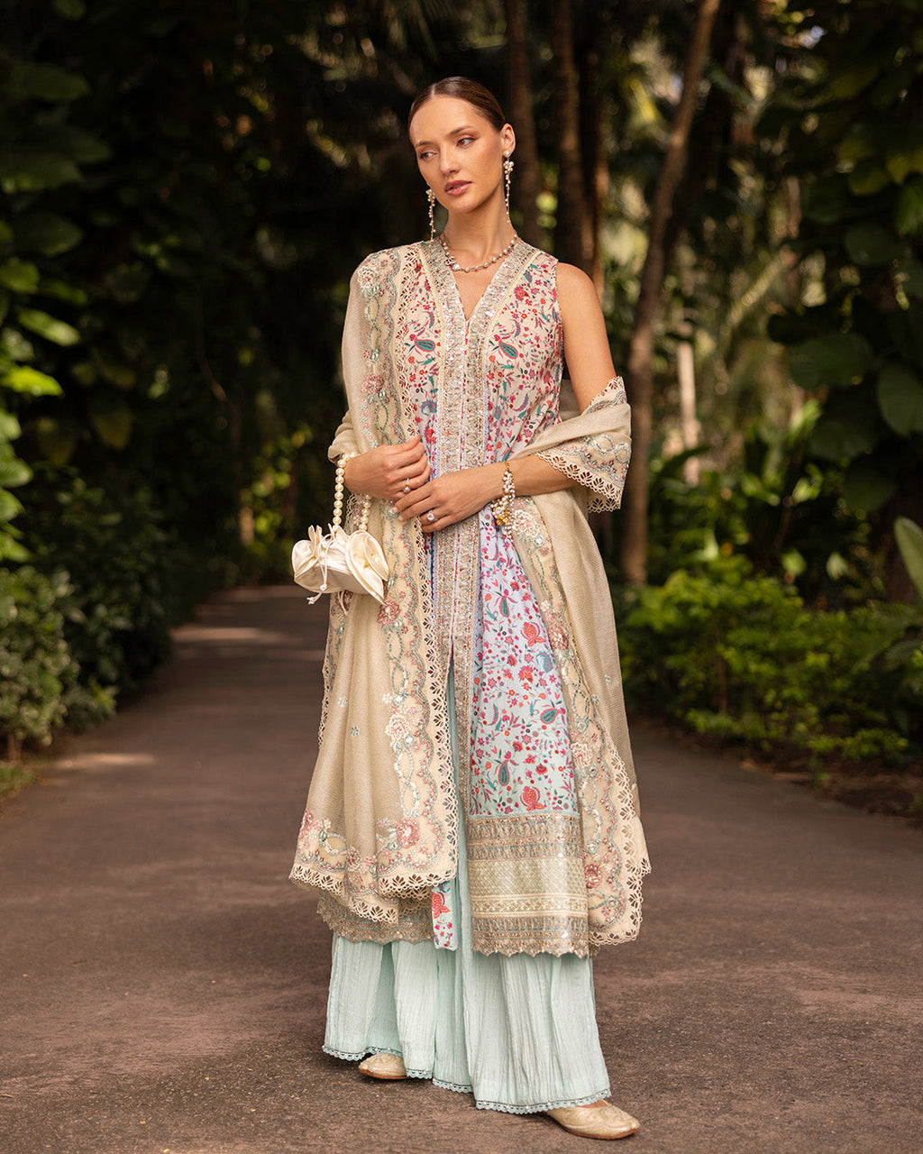 Faiza Saqlain | Zinnia Lawn 25 | Danica - Riwayat-e-Khas