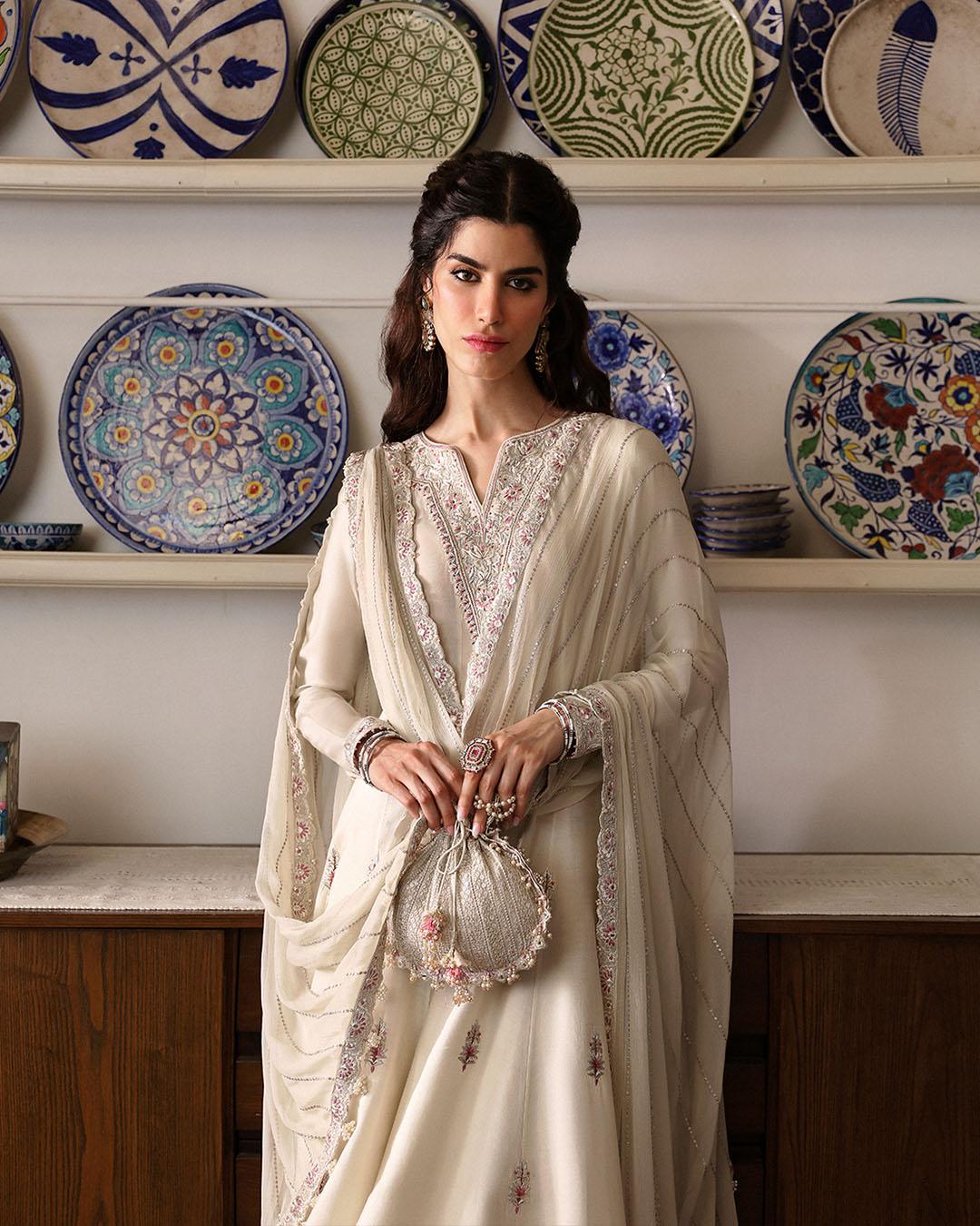 Faiza Saqlain | FS Luxe Mehermah | Sabina - House Of Anaya