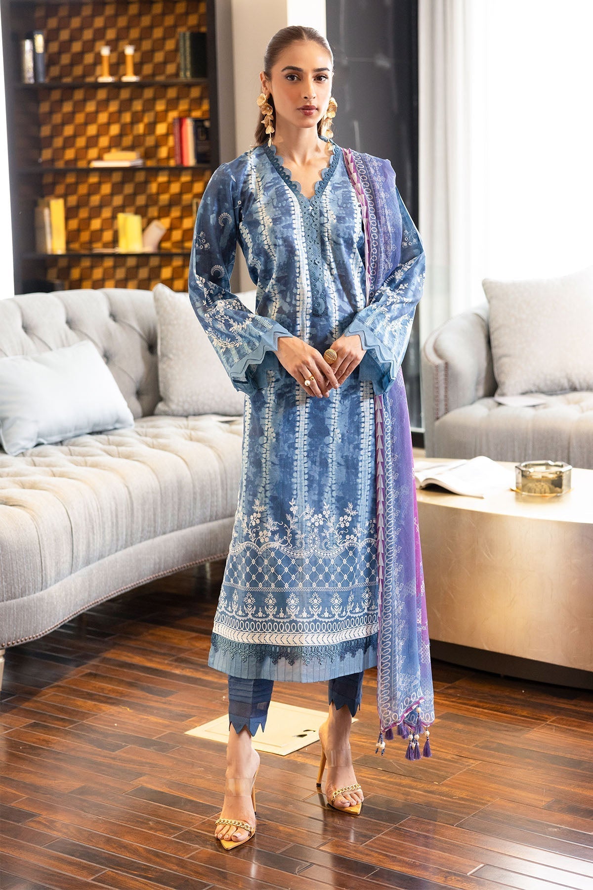 Nureh | Printed lawn 25 | SP-119