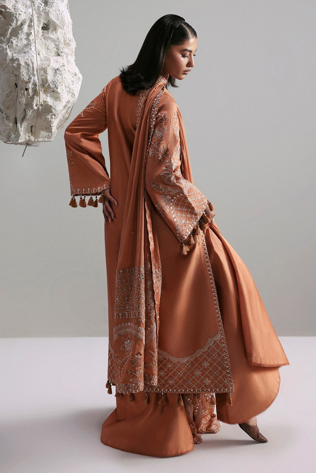 Afrozeh | Slate Ready to Wear | Anastaria