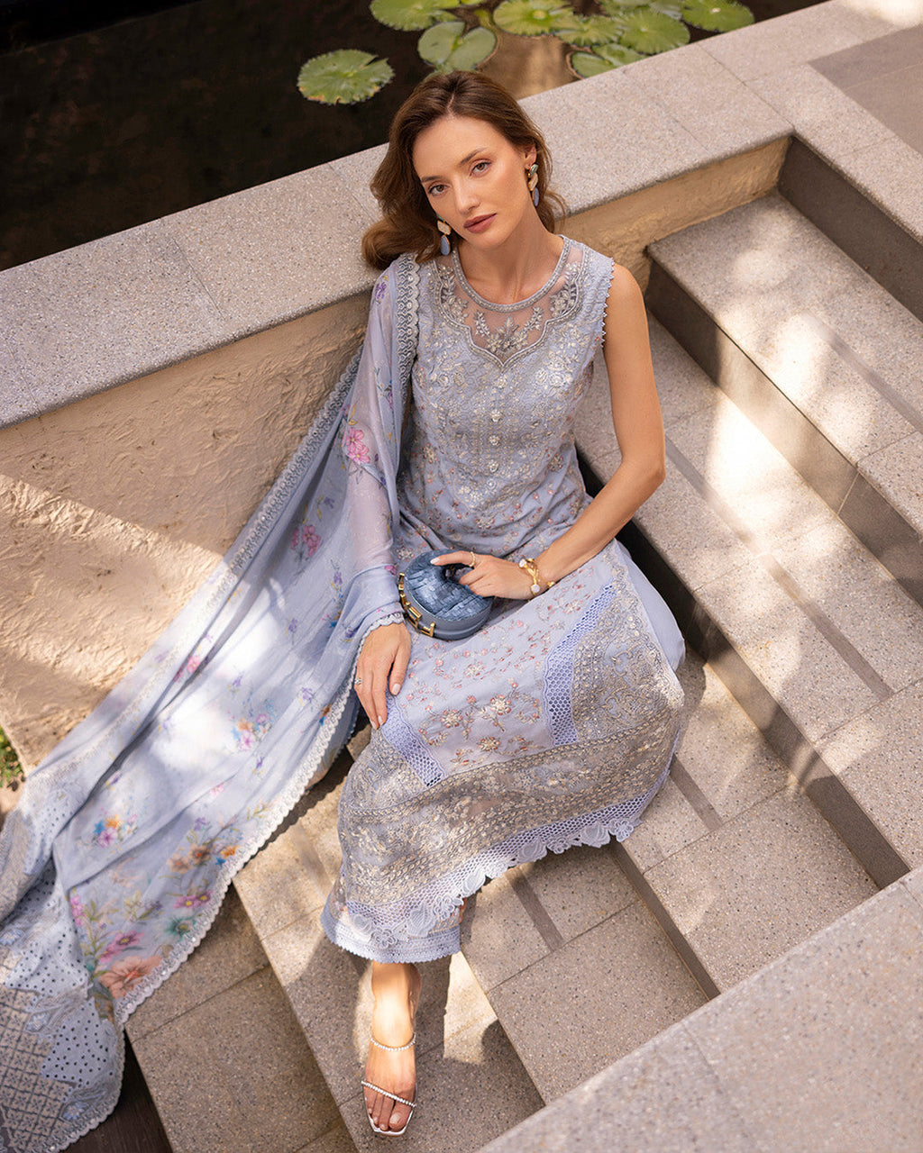 Faiza Saqlain | Zinnia Lawn 25 | Liana