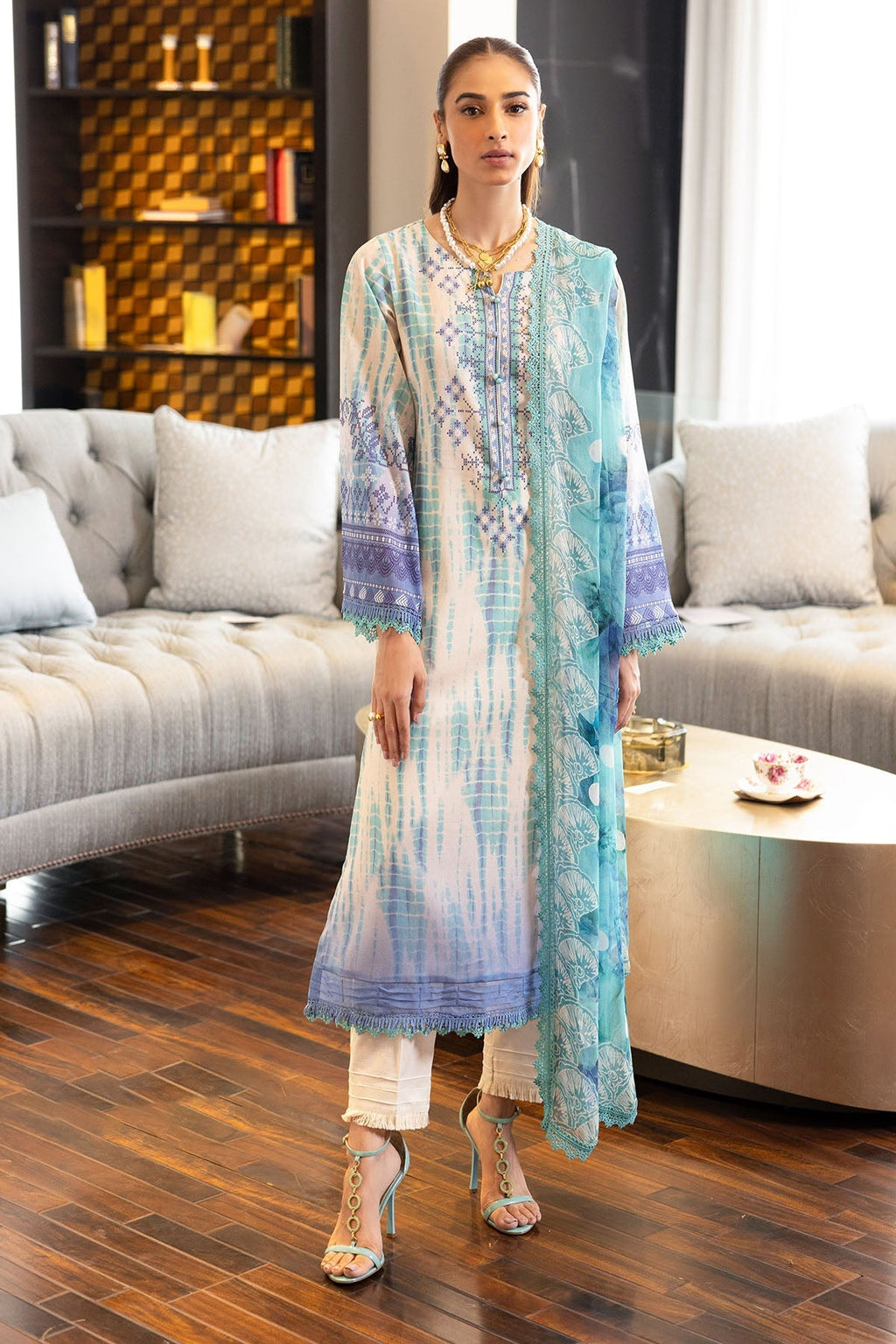Nureh | Printed lawn 25 | SP-117