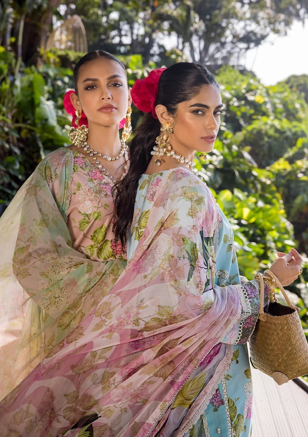 ELAF Signature Embroidered Lawn 3Pc Suit ESL-05A STARLIT HARMONY