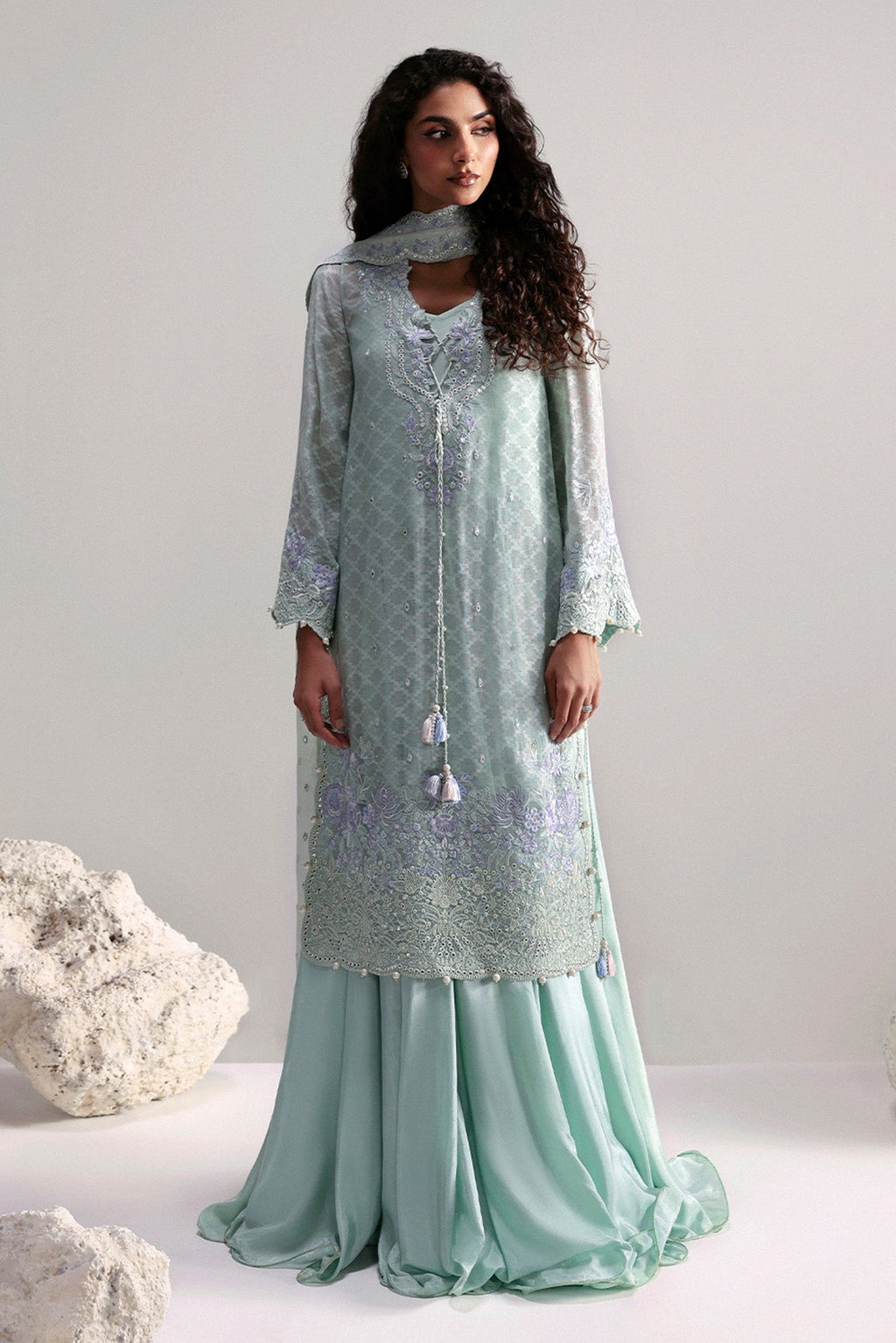 Afrozeh | Slate Ready to Wear | Elysia