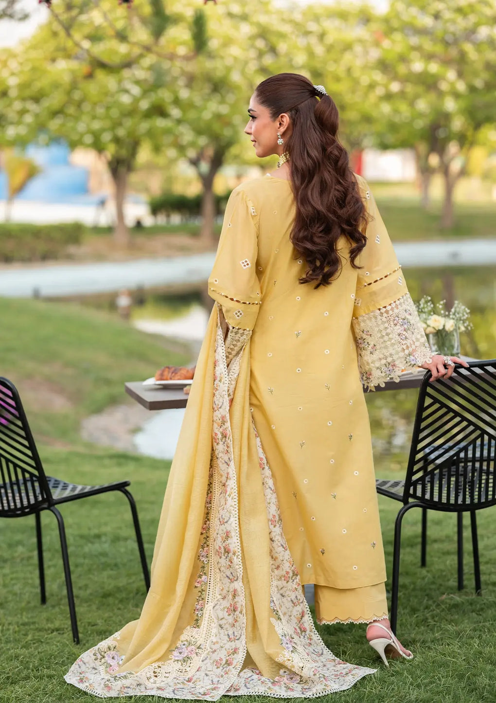 Elaf Premium | Luxury Lawn 25 | ELH-4A DANDELION