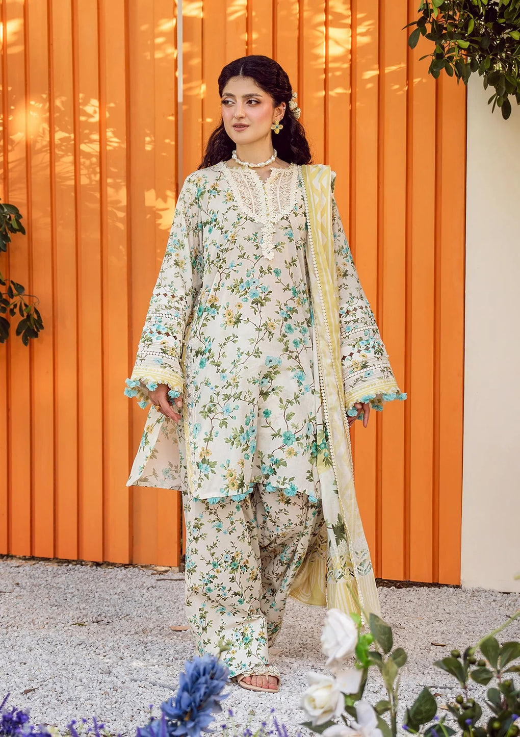 Elaf Premium | Prints 25 | EPS-3A IVORY WHISPERS